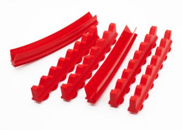 REPUESTOS CASSETTE DOBLE 14 INSTRUMENTOS ROJO HU-FRIEDY