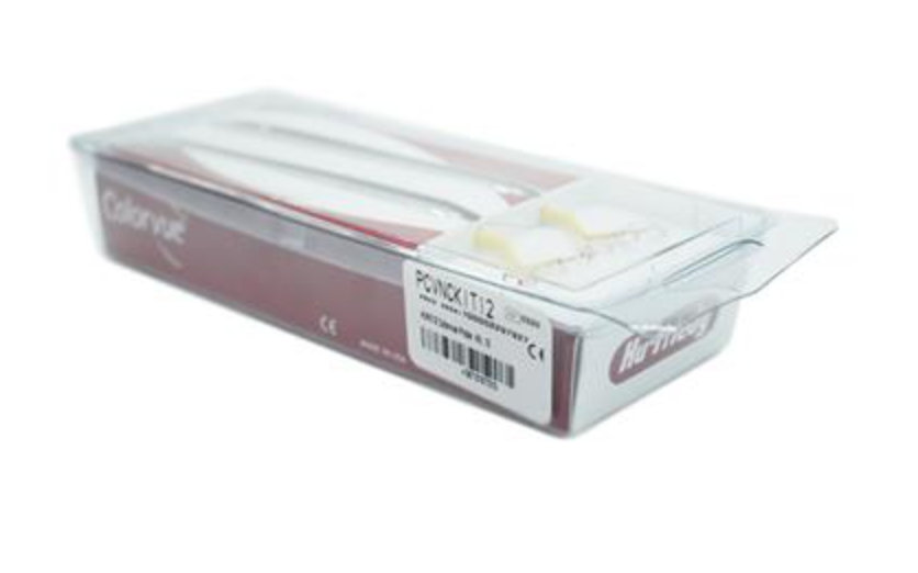 SONDA COLORVUE AMARILLA CAROLINA DEL NORTE 12MM (2MANGOS+12PUNTAS) HU-FRIEDY