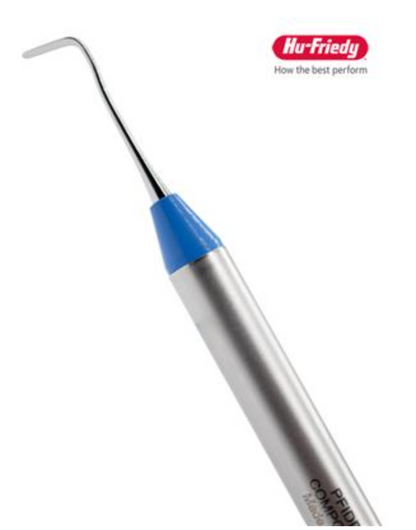 ESPATULA ACERO INOX. DIETSCHI 7/8 PARA RESINA MANGO SUAVE HU-FRIEDY