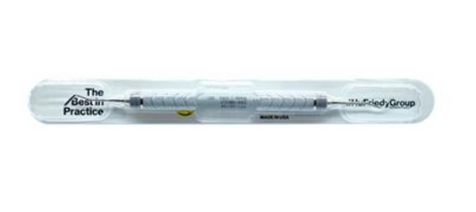 ESPATULA ACERO INOX. DIETSCHI 9/10 PARA RESINA MANGO 8 HU-FRIEDY