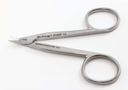 TIJERA ORO/CORONAS PEDIATRICA (9CM) HU-FRIEDY