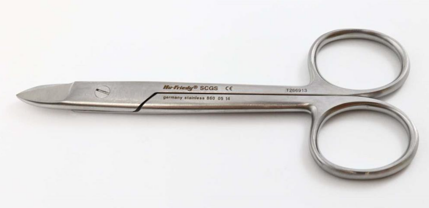 TIJERA ORO/CORONAS RECTA (12CM) HU-FRIEDY