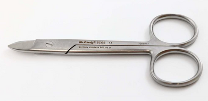 TIJERA ORO/CORONAS RECTA (12CM) HU-FRIEDY
