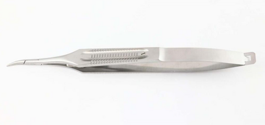 PORTA AGUJAS MICROCASTROVIEJO CURVO (13CM) HU-FRIEDY
