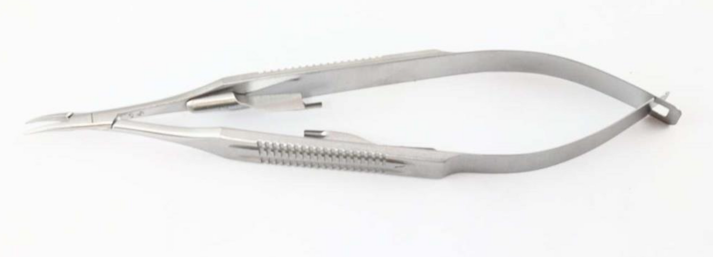 PORTA AGUJAS MICROCASTROVIEJO CURVO (13CM) HU-FRIEDY
