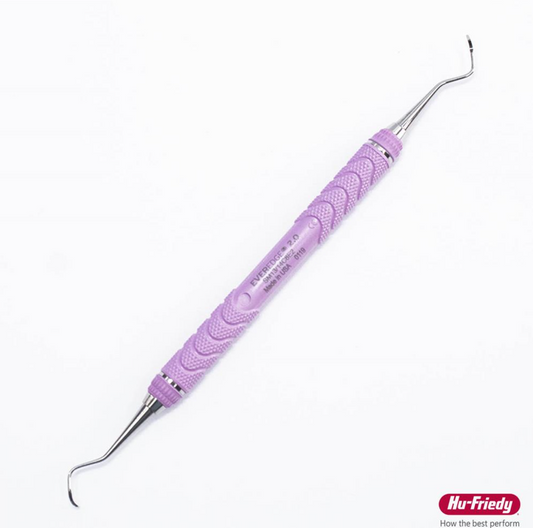 CURETA/RASPADOR MCCALL 13/14 MANGO ROSA HU-FRIEDY