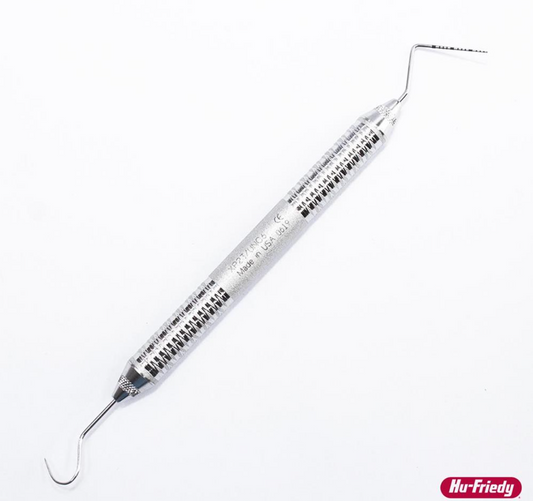 SONDA PERIODONTAL CAROLINA DEL NORTE UNC15 CON EXPLORADOR MANGO 6 HU-FRIEDY