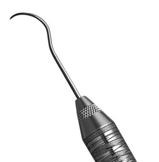 EXPLORADOR 3CH CUERNO DE VACA EXTREMO DOBLE MANGO 6 HU-FRIEDY