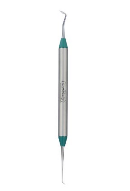 ESPATULA ACERO INOX. DIETSCHI 1/2 PARA RESINA MANGO SUAVE HU-FRIEDY