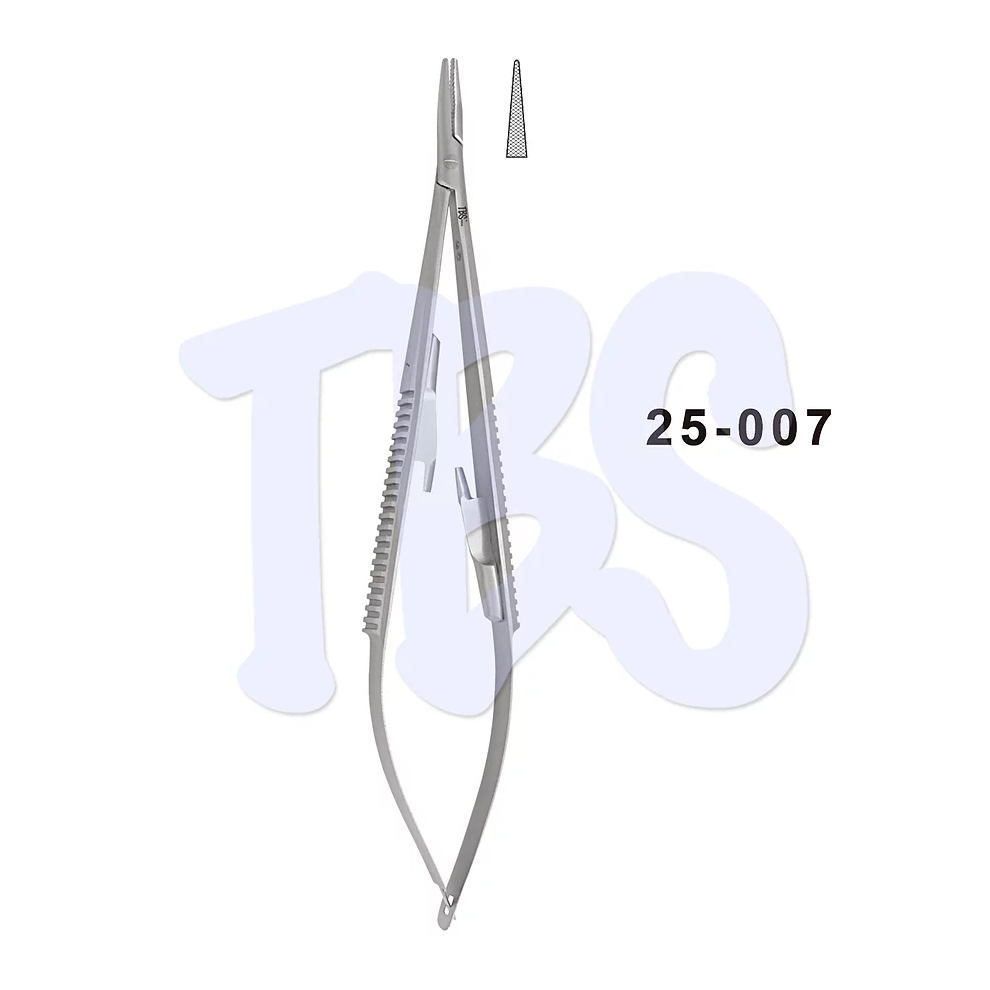 Porta Agujas Castroviejo 14cm Recta