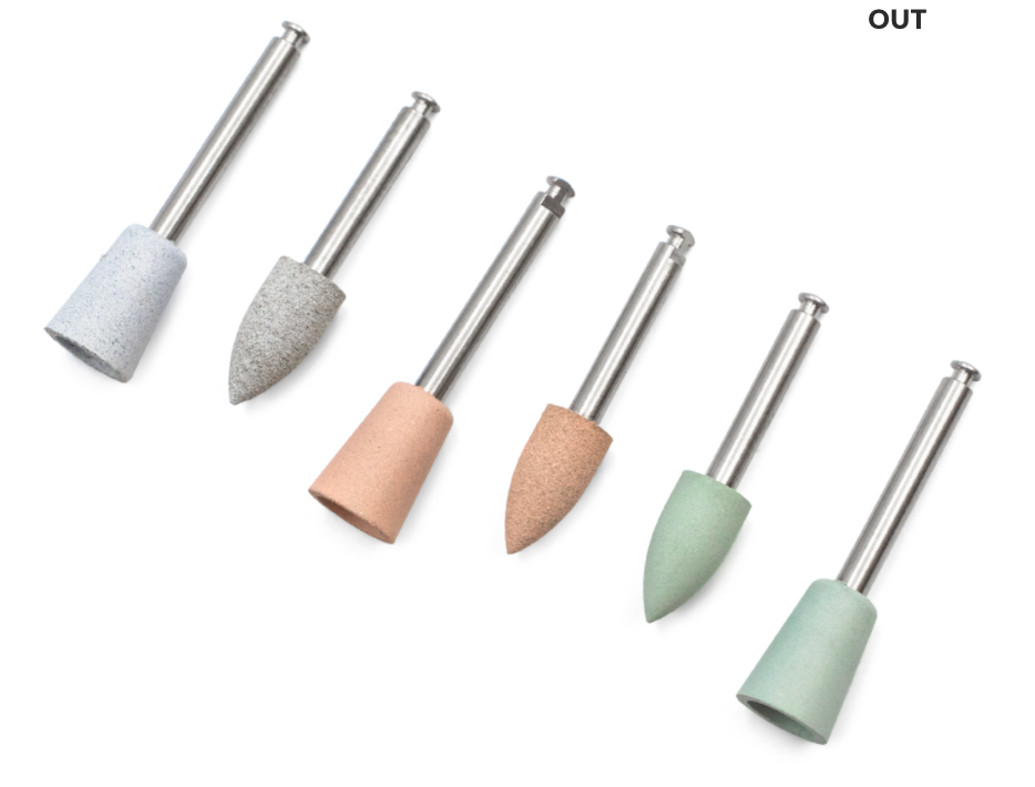 Kit Silicon para Pulido de Porcelana 1395 (6 Unidades)